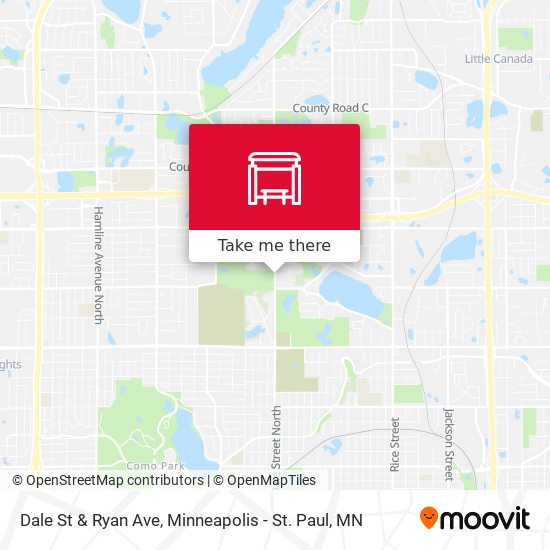 Dale St & Ryan Ave map