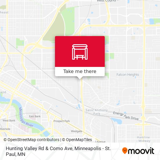 Hunting Valley Rd & Como Ave map