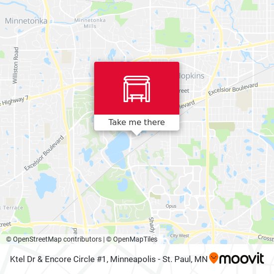 Ktel Dr & Encore Circle #1 map