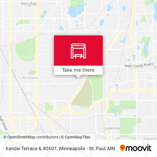 Mapa de Kenzie Terrace & #2601