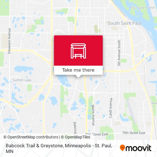 Babcock Trail & Greystone map