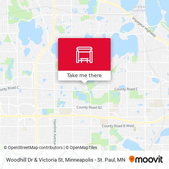 Mapa de Woodhill Dr & Victoria St