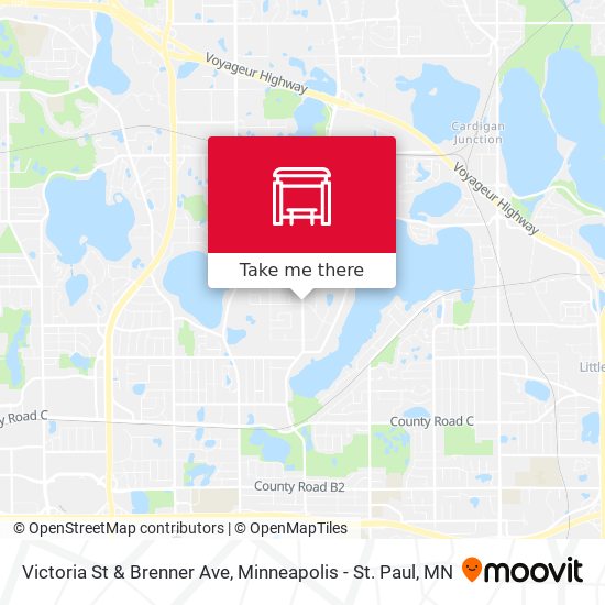 Victoria St & Brenner Ave map