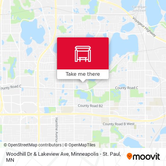Mapa de Woodhill Dr & Lakeview Ave