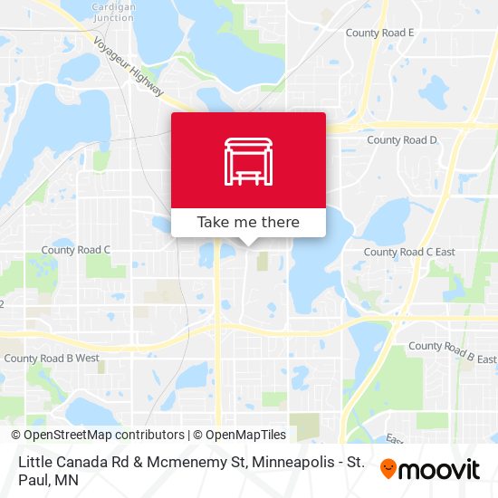 Mapa de Little Canada Rd & Mcmenemy St