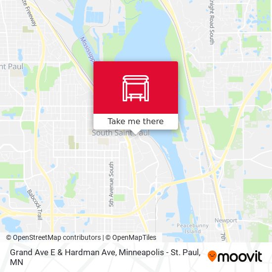 Mapa de Grand Ave E & Hardman Ave