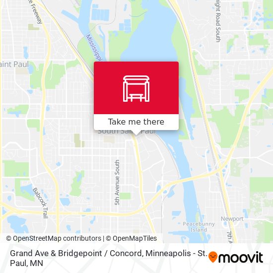 Mapa de Grand Ave & Bridgepoint / Concord