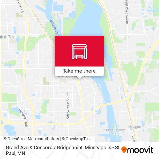 Grand Ave & Concord / Bridgepoint map