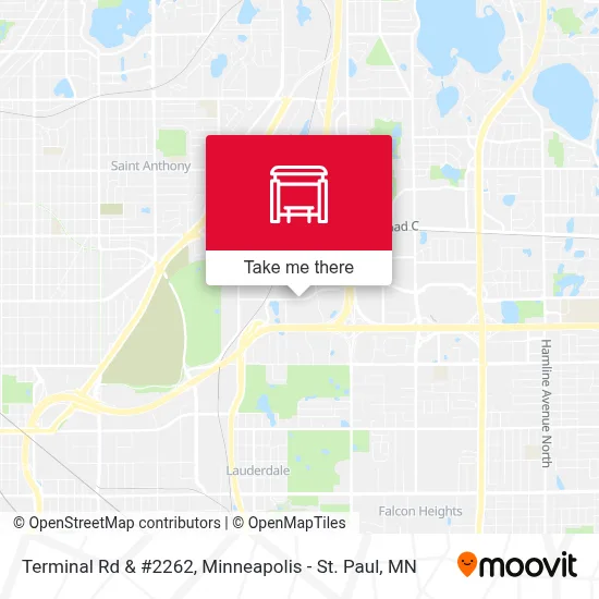 Terminal Rd & #2262 map