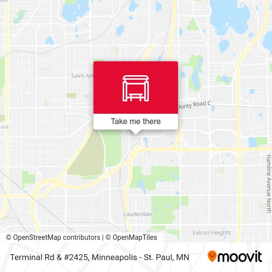 Terminal Rd & #2425 map