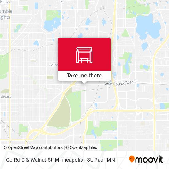 Mapa de Co Rd C & Walnut St