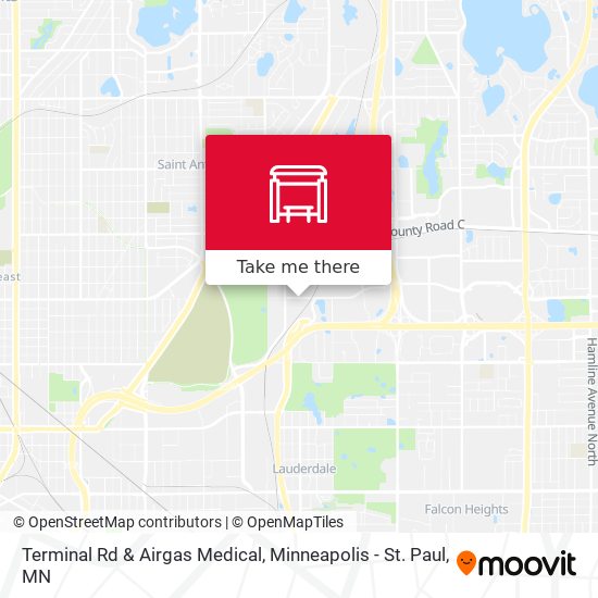 Mapa de Terminal Rd & Airgas Medical