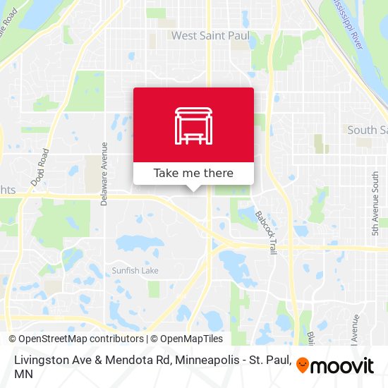 Mapa de Livingston Ave & Mendota Rd