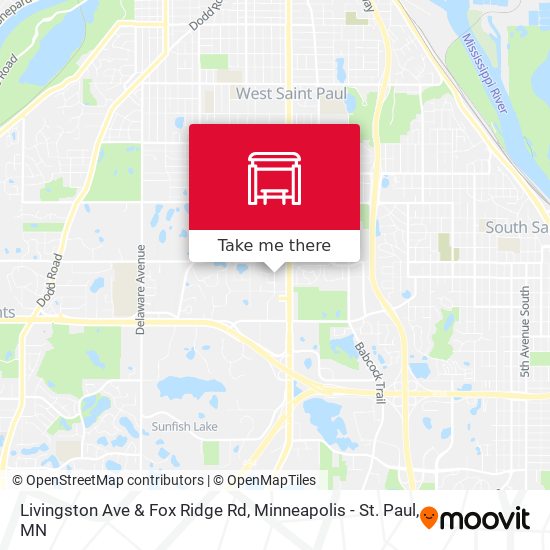 Livingston Ave & Fox Ridge Rd map