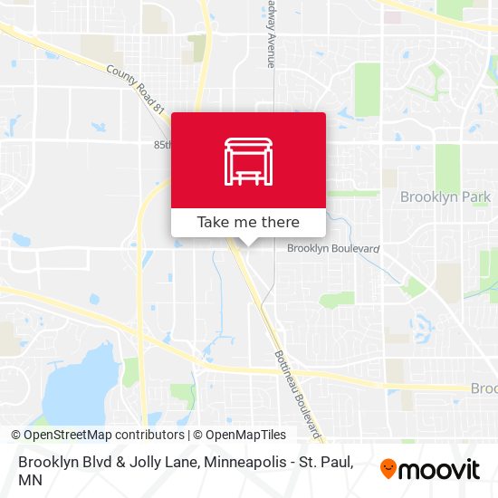 Brooklyn Blvd & Jolly Lane map
