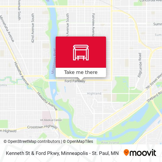 Mapa de Kenneth St & Ford Pkwy