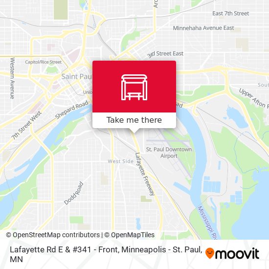 Lafayette Rd E & #341 - Front map