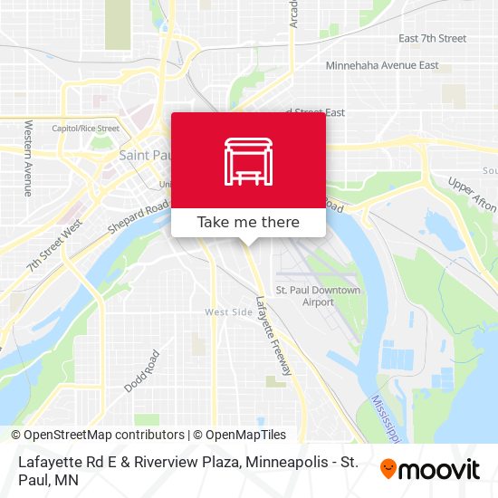 Lafayette Rd E & Riverview Plaza map