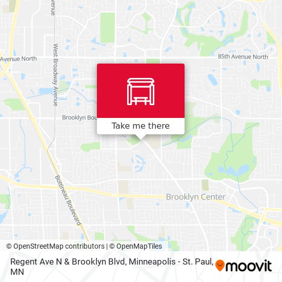 Regent Ave N & Brooklyn Blvd map