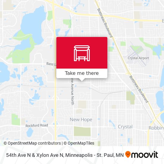 Mapa de 54th Ave N & Xylon Ave N