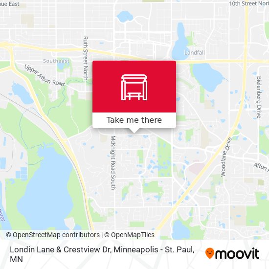 Londin Lane & Crestview Dr map