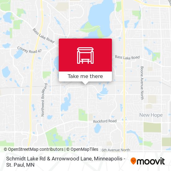 Mapa de Schmidt Lake Rd & Arrowwood Lane