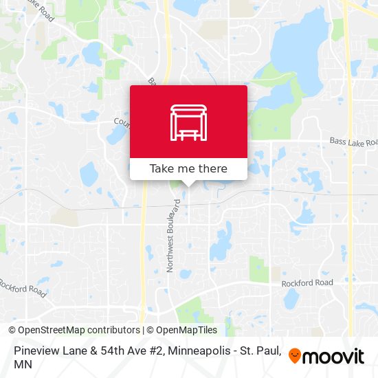 Pineview Lane & 54th Ave #2 map