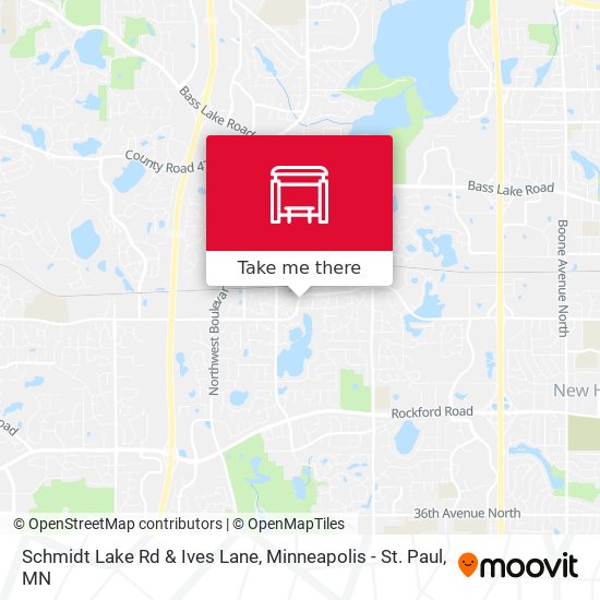 Mapa de Schmidt Lake Rd & Ives Lane