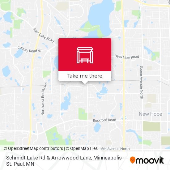 Mapa de Schmidt Lake Rd & Arrowwood Lane