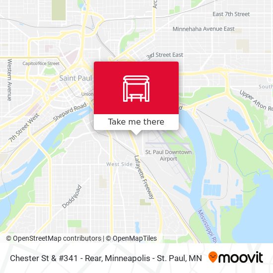 Mapa de Chester St & #341 - Rear