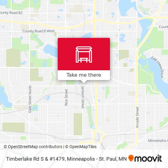 Timberlake Rd S & #1479 map