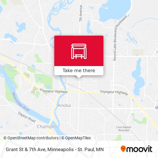 Grant St & 7th Ave map