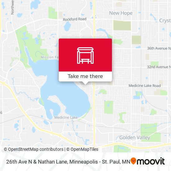 Mapa de 26th Ave N & Nathan Lane