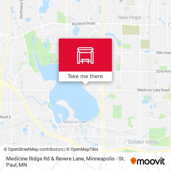 Mapa de Medicine Ridge Rd & Revere Lane