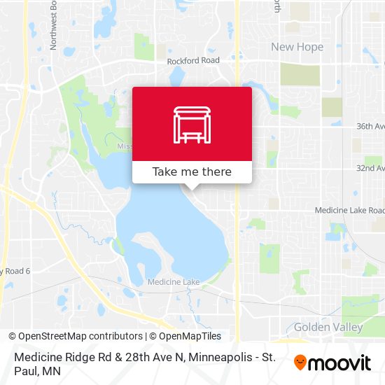Medicine Ridge Rd & 28th Ave N map
