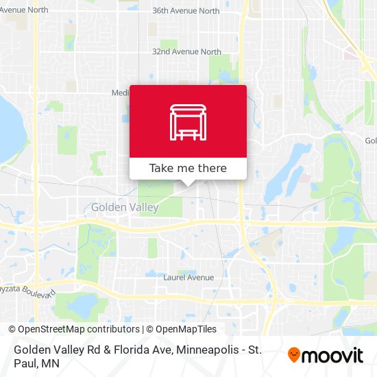 Golden Valley Rd & Florida Ave map