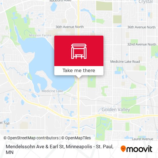 Mendelssohn Ave & Earl St map
