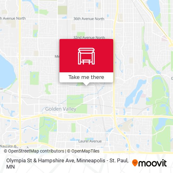 Mapa de Olympia St & Hampshire Ave