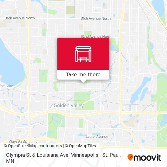 Mapa de Olympia St & Louisiana Ave