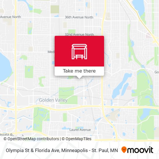 Olympia St & Florida Ave map