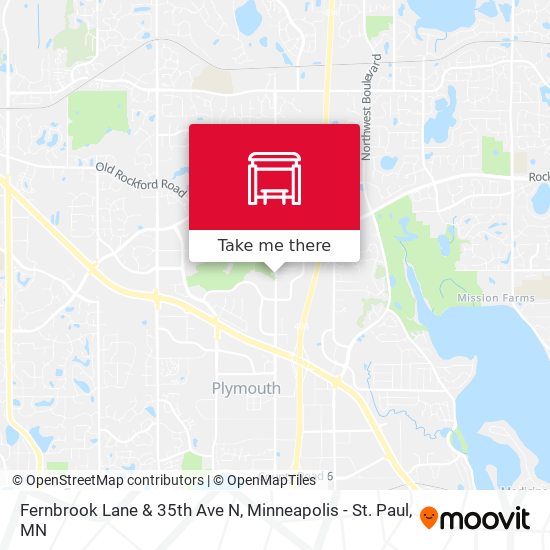 Fernbrook Lane & 35th Ave N map