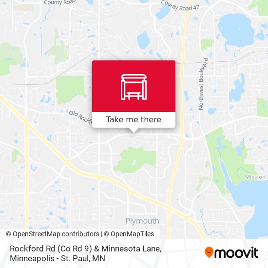 Rockford Rd (Co Rd 9) & Minnesota Lane map