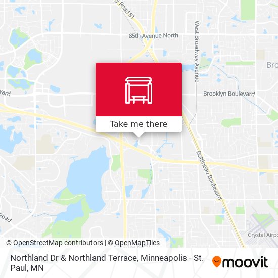 Mapa de Northland Dr & Northland Terrace