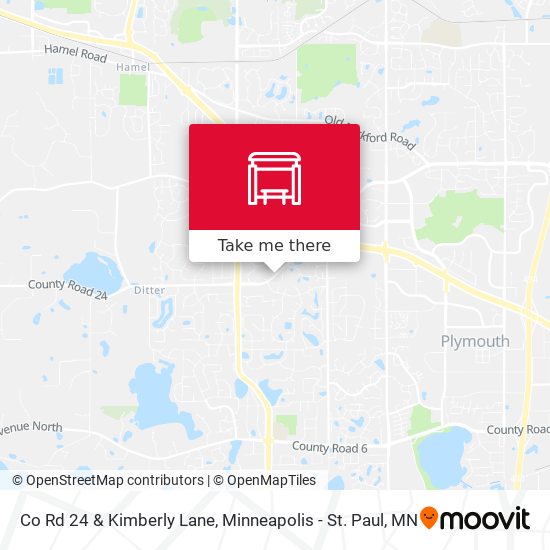 Mapa de Co Rd 24 & Kimberly Lane