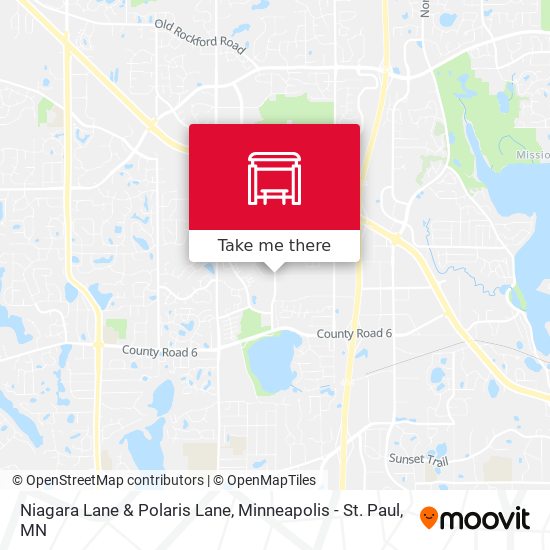 Mapa de Niagara Lane & Polaris Lane