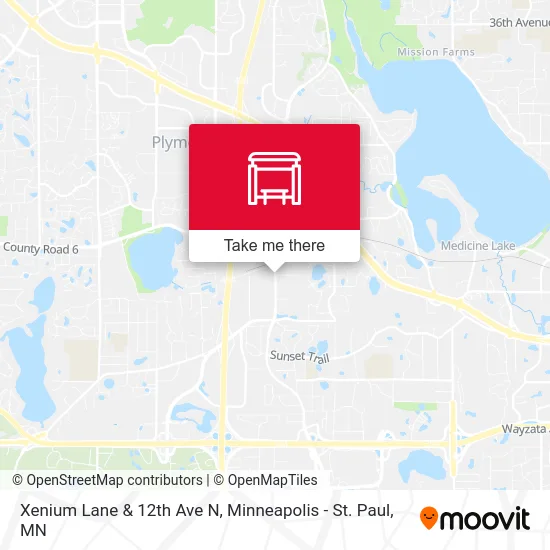 Xenium Lane & 12th Ave N map