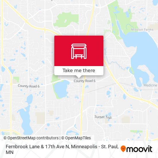 Fernbrook Lane & 17th Ave N map