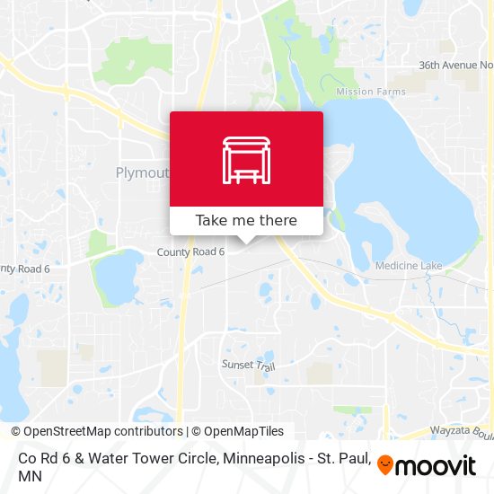 Co Rd 6 & Water Tower Circle map