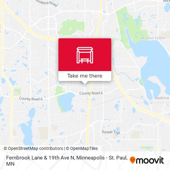 Fernbrook Lane & 19th Ave N map