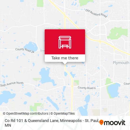 Co Rd 101 & Queensland Lane map